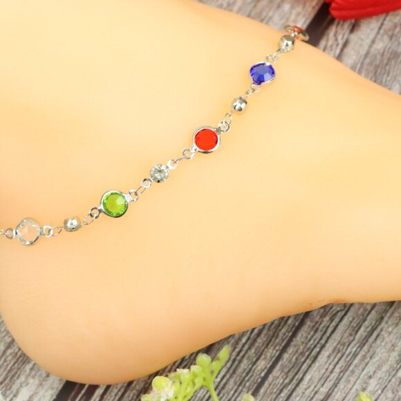"Elegant Handmade Anklet – Delicate Jewelry for Women, MAR091046 - Picture 3 of 10